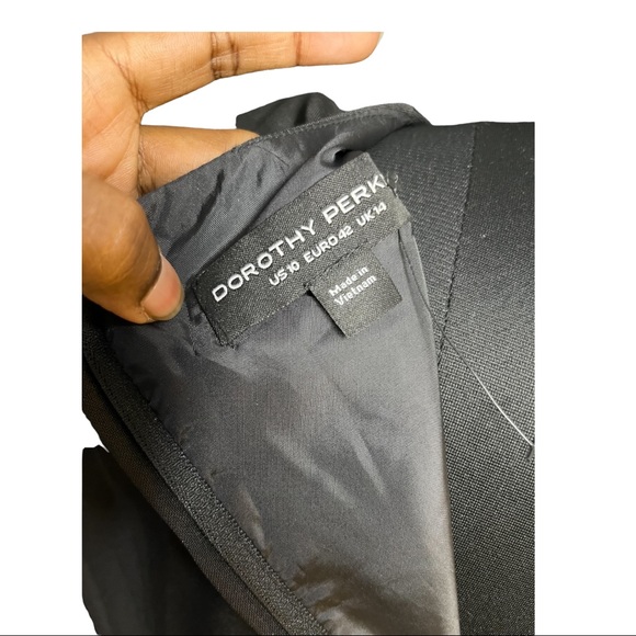 blk DOROTHY PERKINS  dress - Picture 6 of 7